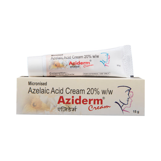 Azelaic acid / Aziderm Cream 20% (15gm )