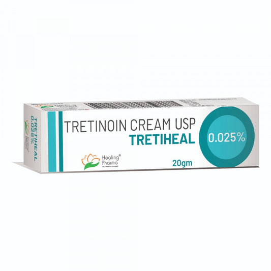 Tretiheal / Tretinoin 0.025 % Cream 20 GM