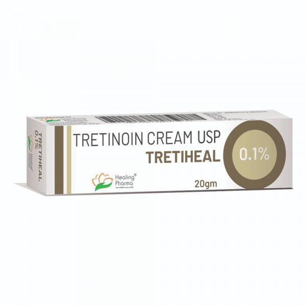 Tretinoin/Tretiheal 0.1% Cream 20gm